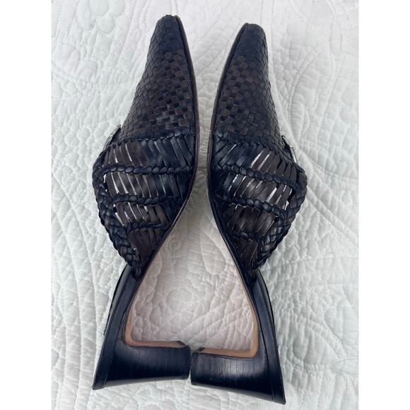 Brighton Women's Size 8M Black/Brown Abby Mules Leather Slip On Sandals - Picture 9 of 9